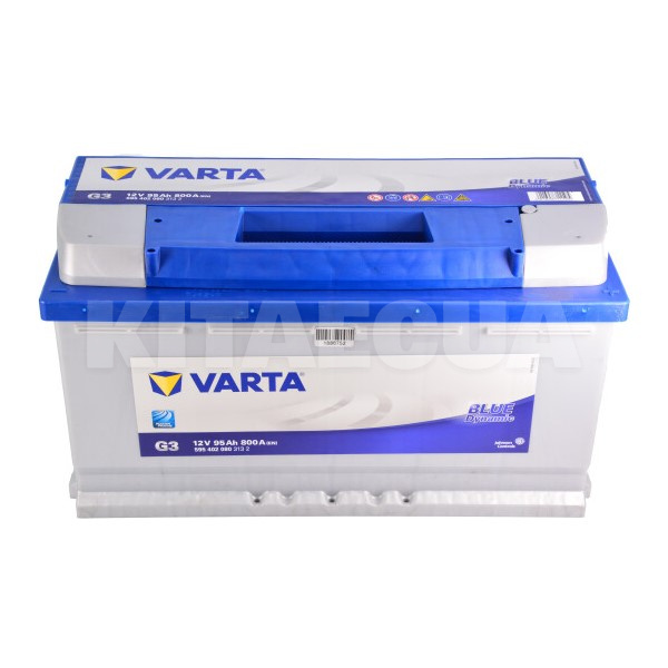Акумулятор автомобільний 95Ач 800А "+" праворуч VARTA (595402080)