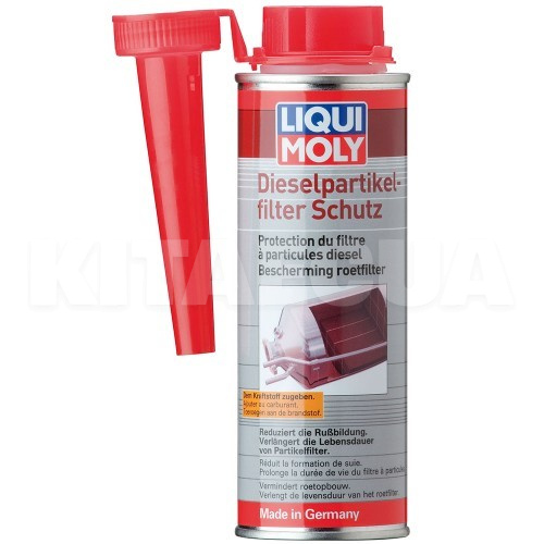 Присадка в дизпаливо зменшення сажоутворення 250мл Diesel Partikelfilter Schutz LIQUI MOLY (5148)