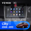 Штатная магнитола X1 2+32Gb 10" Honda City 2008-2013 Teyes (26806)