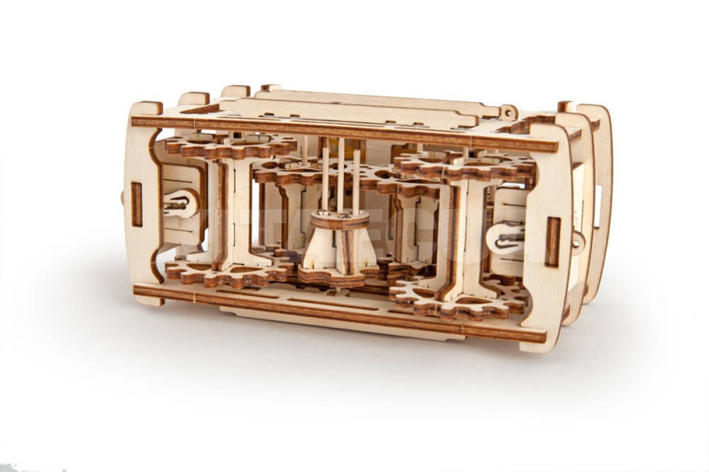 Механическая модель пазл "Трамвайчик" UGEARS (70008) - 12