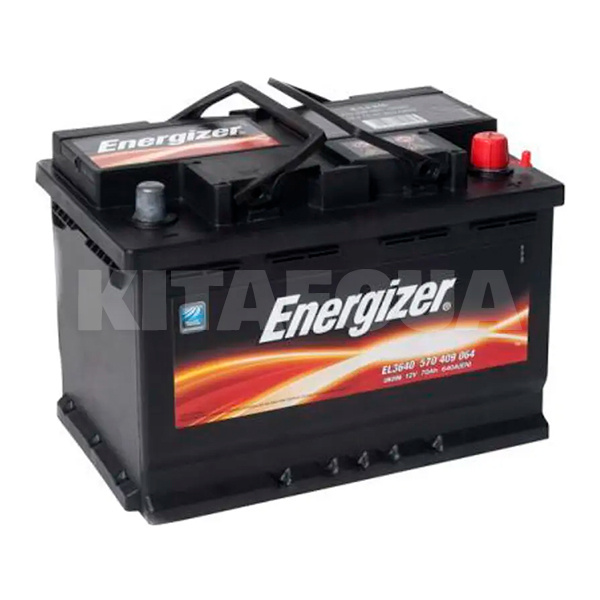 Акумулятор автомобільний 70Ач 640А "+" праворуч Energizer (570409064)