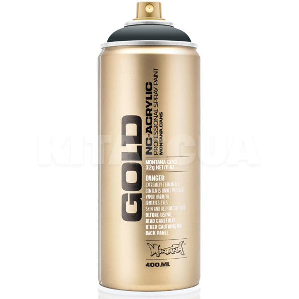 Краска декоративная акриловая 400мл GL7070 "стелс" серая полуматовая Gold MONTANA (285318-MONTANA)