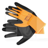 Перчатки рабочие нейлоновые желто-черные 9" YATO (YT-74755)