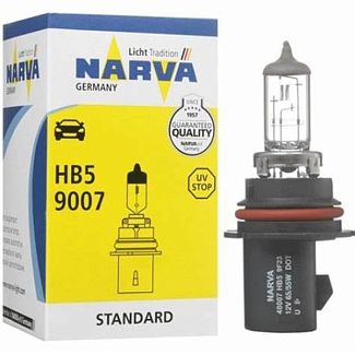 Галогенная лампа HB5 65/55W 12V 3700К NARVA