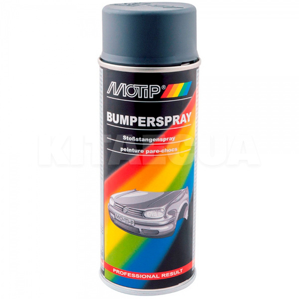 Краска темно-серая 400мл для бампера MOTIP (04075-Motip)