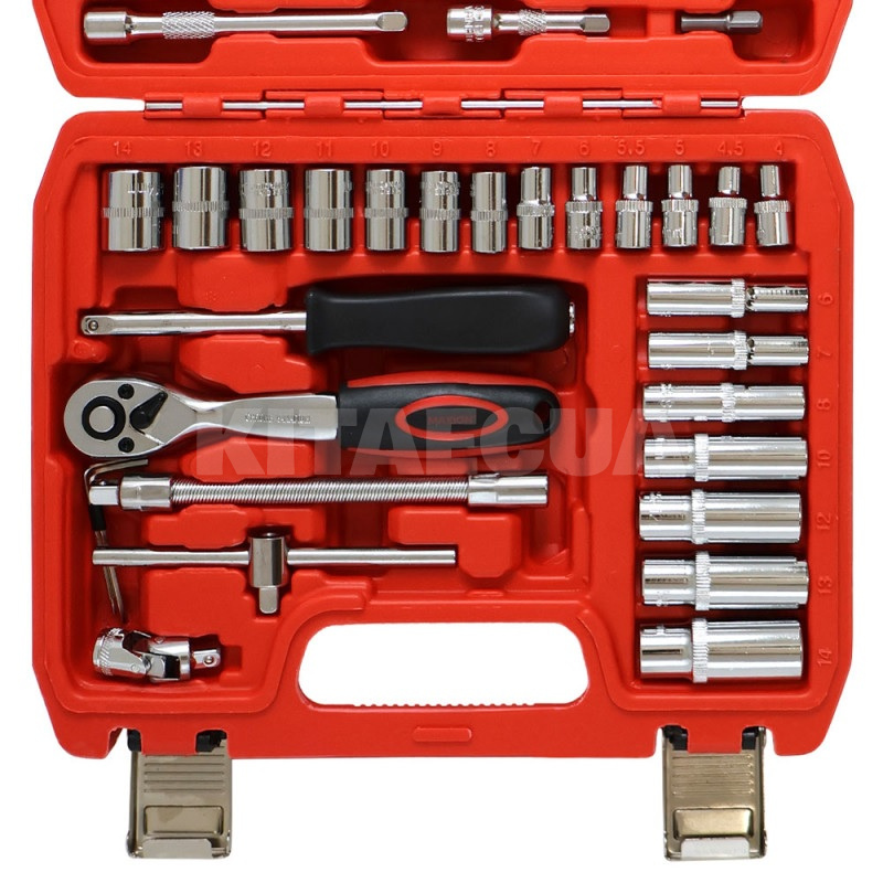 Набор инструментов 1/4" 53 предмета Cr-V MAXION (MXTL- PC53) - 4