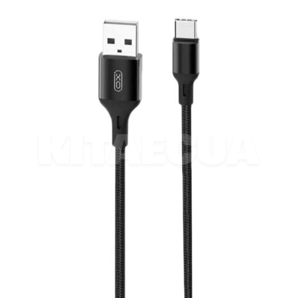 Кабель USB Type-C NB143 2 м чорний XO (XO-NB143C2-BK)