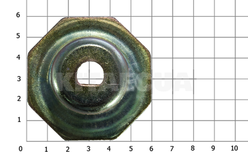 Опора амортизатора переднего (втулка металл) на CHERY JAGGI (S21-2901011) - 4