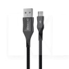 Кабель USB Micro USB 2.4A 1м Braided Scout чорний PROOVE (488530001)