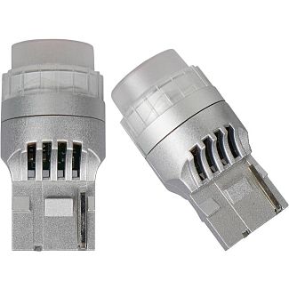 Светодиодная лампа V8 12V W21W 1300K (компл.) AMS