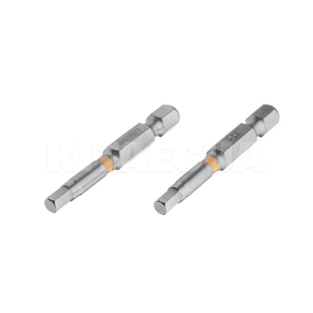 Комплект біт Hex 1/4" H4.0 50мм S2 2шт. Intertool (VT-0228)
