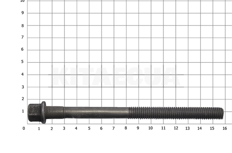 Болт головки блока цилиндров 1.6L ОРИГИНАЛ на Chery KARRY (480-1003082) - 2