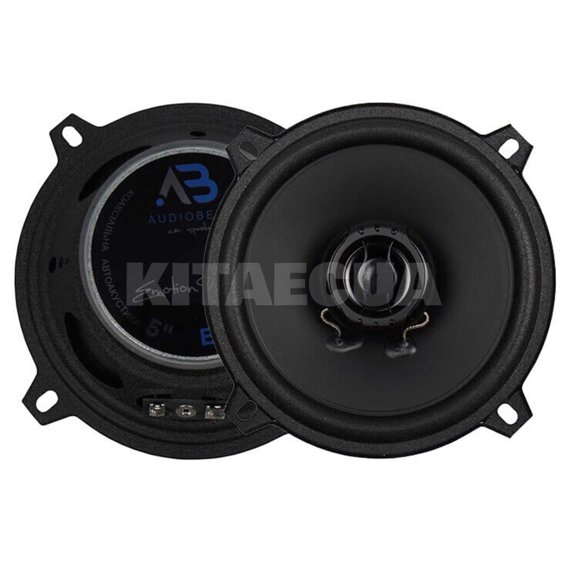 Динаміки коаксіальні 2-х смугові 5.25" (13 см) 40 Вт чорні (2 шт) ES 5 Coax AudioBeat (35879)