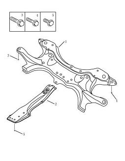 Подрамник Geely Emgrand