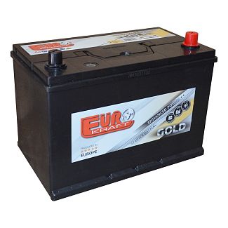 Аккумулятор автомобильный 100ч 800А "+" справа EUROKRAFT