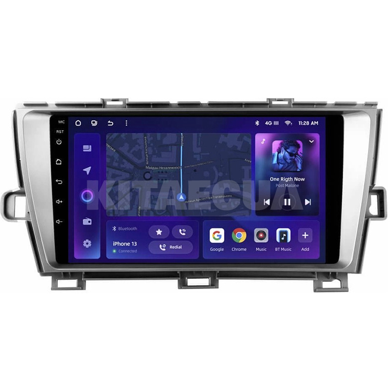 Штатна магнітола MOSS M2 4+32 Gb 9" Toyota Prius XW30 2009-2015 AMS (49530)