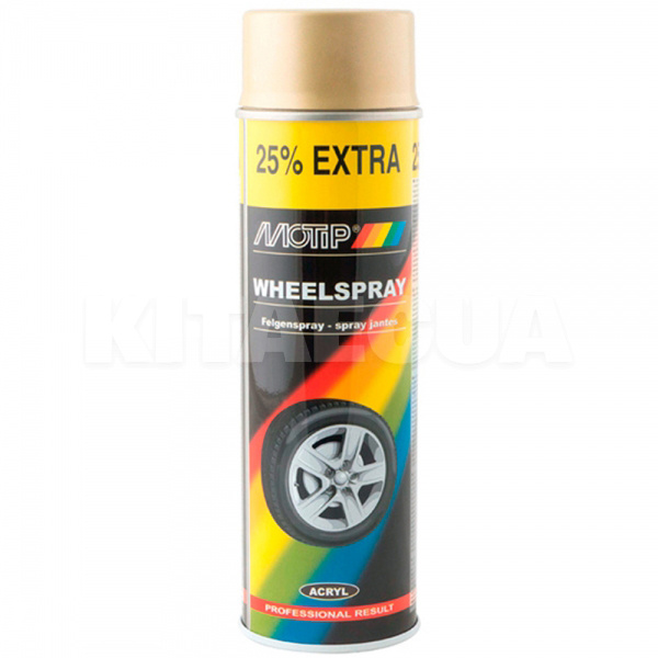 Краска золотистая 500мл для дисков MOTIP (04008IG-Motip)