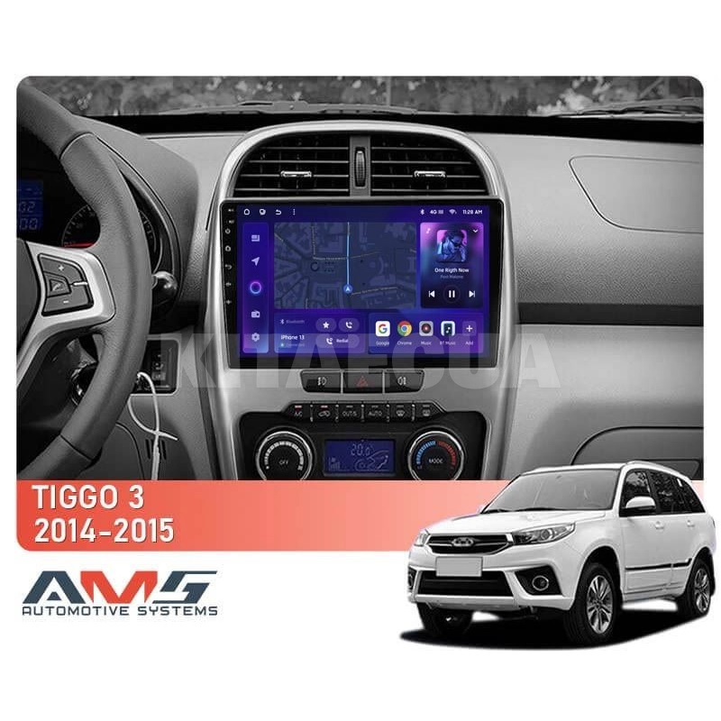 Штатна магнітола MOSS M3 4+32 ГБ 10" Chery Tiggo 3 2014-2015 AMS (50775) - 2