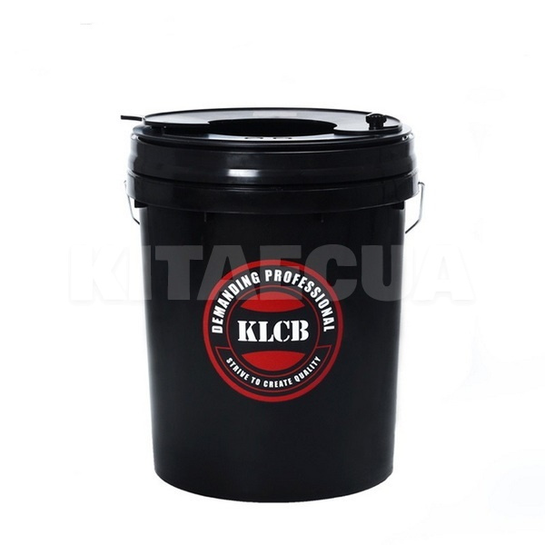 Відро для миття полірувальних кіл чорне 20л KLCB (KA-P025) - 4