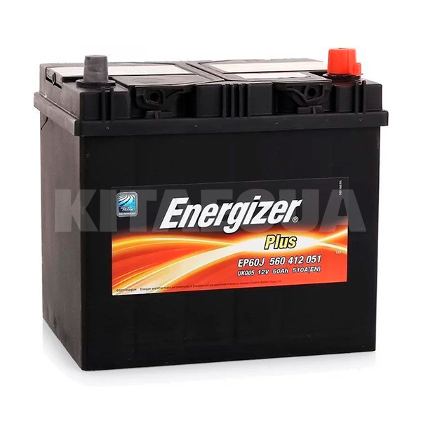 Акумулятор автомобільний 60Ач 510А "+" праворуч Energizer (560412051)