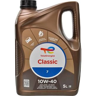 Масло моторное полусинтетическое 5л 10W-40 Classic TOTAL