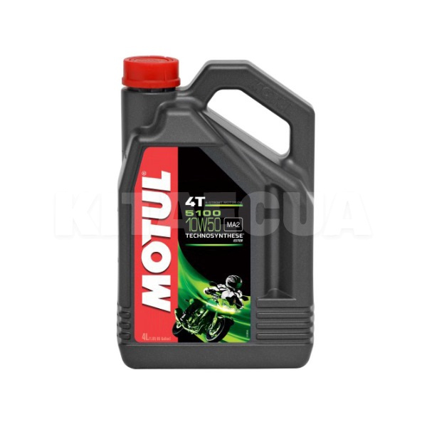 Моторна олія напівсинтетична 4л 10W-50 5100 4T MOTUL (104076)