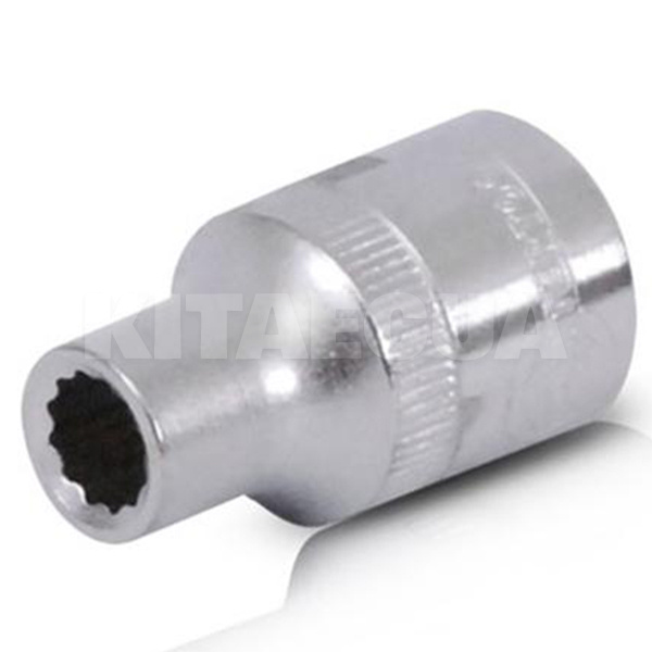 Головка торцевая 12-гранная 8 мм 1/2" 38 мм Intertool (ET-0208)