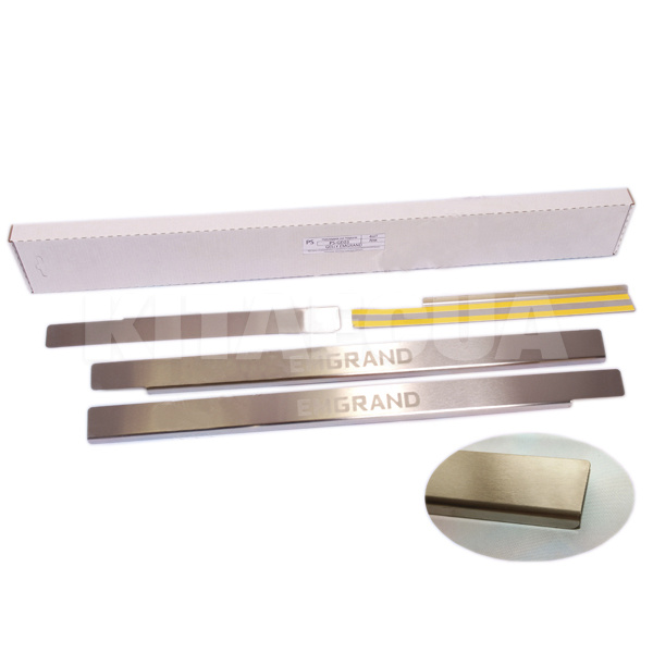 Накладки на пороги STANDART 4шт. nataniko (PS-GE03)