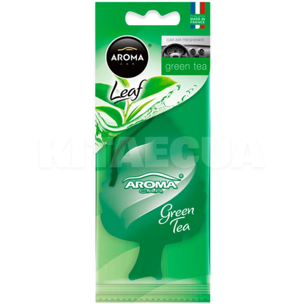 Ароматизатор Leaf GREEN TEA Aroma Car (Aroma Car Leaf GREEN)