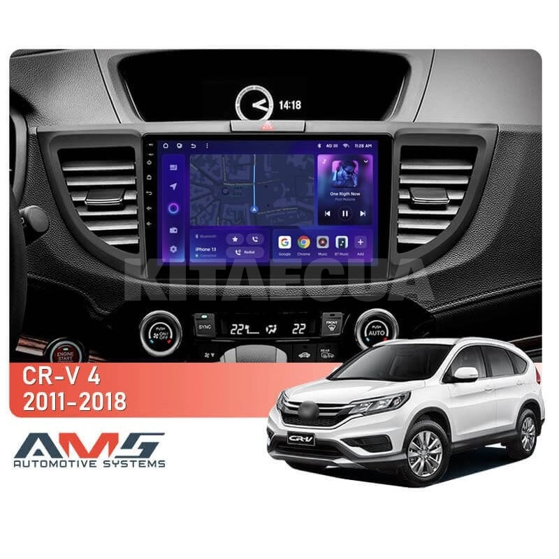 Штатна магнітола MOSS M3 4+32 ГБ 9" Honda CR-V 4 RE 2015-2018 (B) AMS (49960) - 2