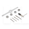 Набор плашек и метчиков 10 предметов M4-M8 Intertool (SD-8025)