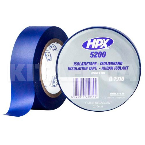 Ізолента синя 10 м х 19 мм HPX (HPX IL1910) - 2