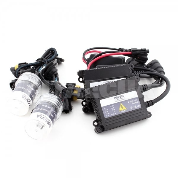 Комплект ксенону Н7 35W 12V (PX26d) 5000К +Super Slim Ballast BREVIA (15752)