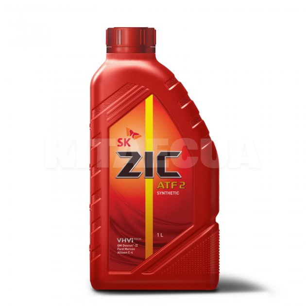 Масло трансмиссионное синтетическое 1л (в ГУР) ATF II ZIC (132623)