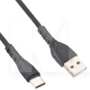 Кабель USB Type-C 3А PD-B47a 1м чорний Proda (PD-B47a-BK)