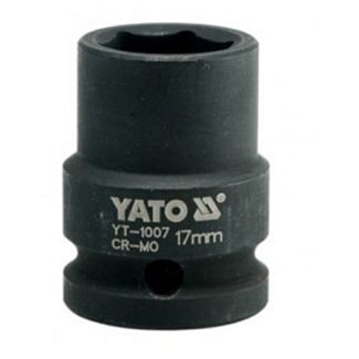 Головка торцевая ударная 6-гранная 17 мм 1/2" 39 мм YATO