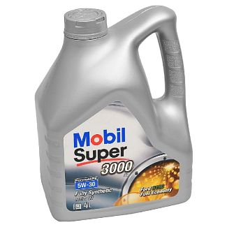 Масло моторное синтетическое 5л 5W-30 Super 3000 X1 Formula FE MOBIL
