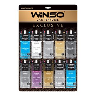 Ароматизатор "мікс" Exclusive Card Mix Display на планшеті 50шт. Winso