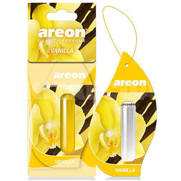 Ароматизатор Mon Liquid Vanilla "ваниль" 5мл жидкий листик AREON (LR06-10949)