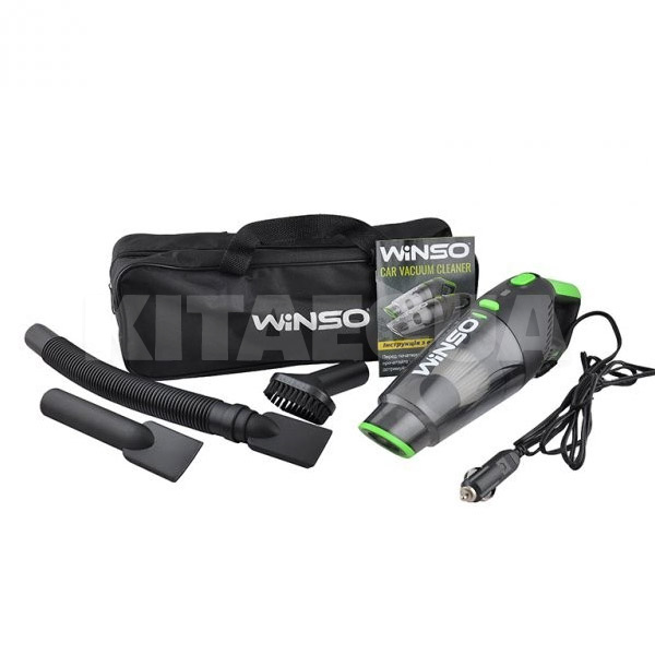 Автомобильный пылесос для сухой уборки 110вт 12в черный Winso (250100)