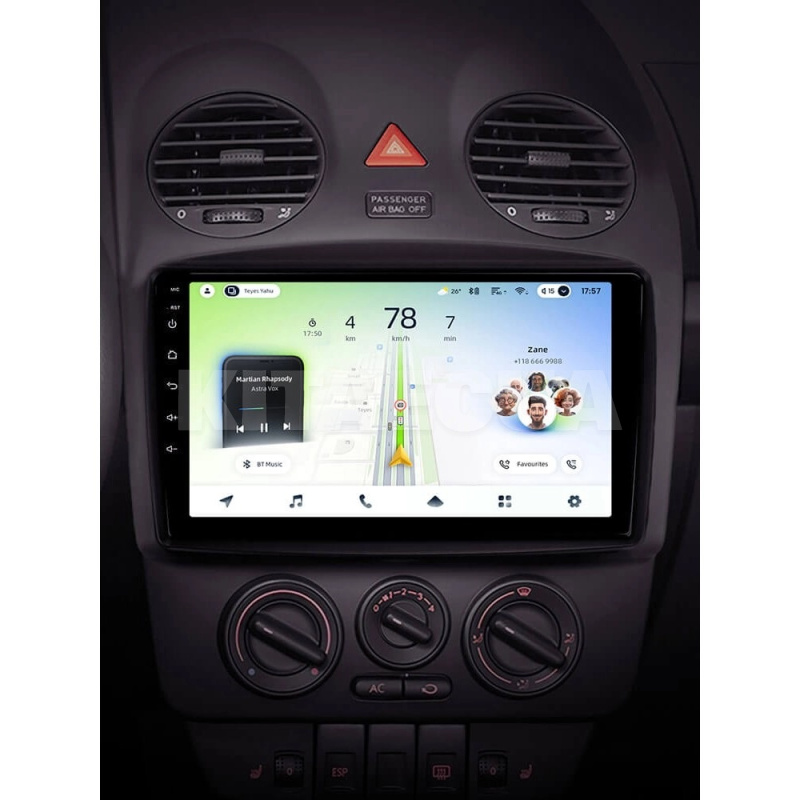 Штатная магнитола CC4L 4+64 Gb 9" Volkswagen Beetle A4 2002 - 2011 Teyes (72305) - 2