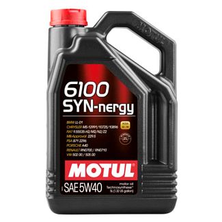 Масло моторное синтетическое 5л 5W-40 6100 SYN-nergy MOTUL