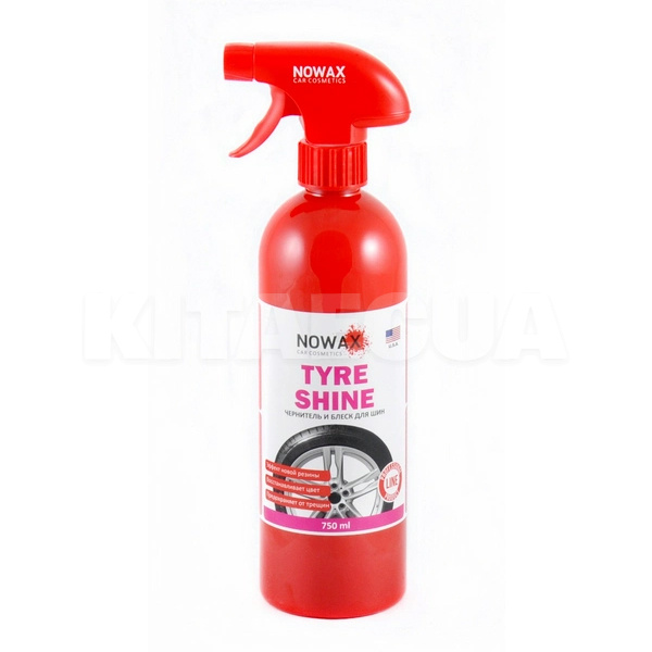 Очиститель (чернитель) шин 750мл Tyre Shine NOWAX (NX75006)