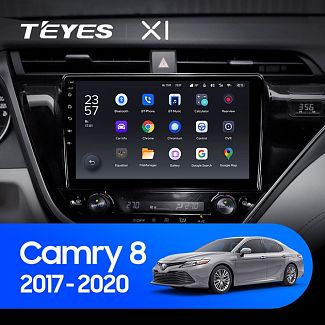 Штатная магнитола X1 2+32Gb 10" Toyota Camry 8 XV 70 2017-2020 (B) Teyes
