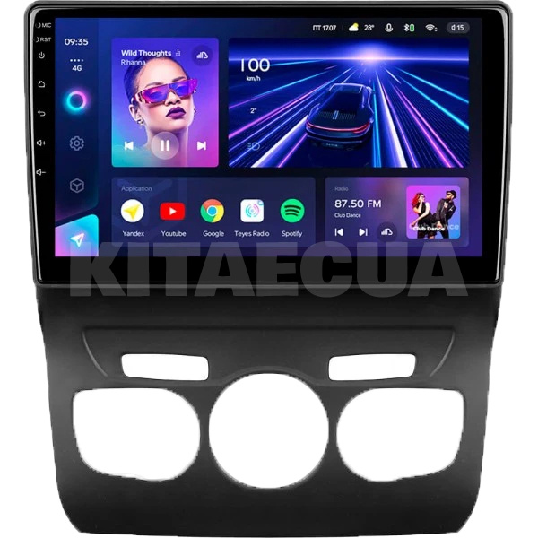 Штатна магнітола CC3 4+32 Gb 10" Citroen C4 2 B7 (ZYJ) 2013-2016 Teyes (46998)