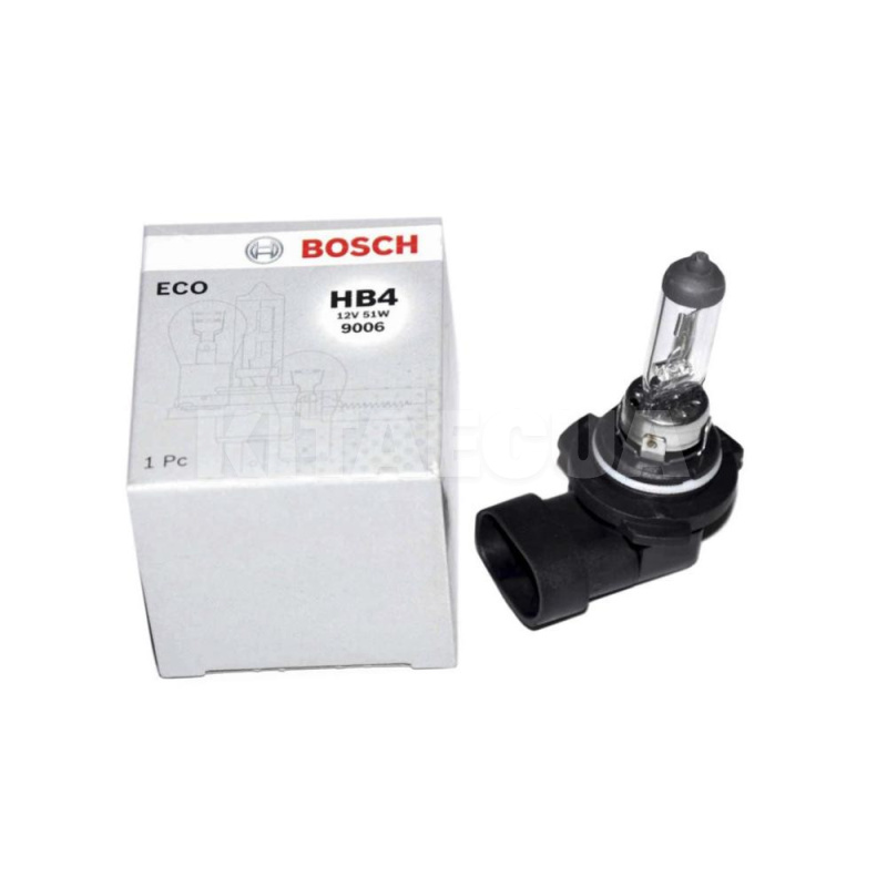 Галогенна лампа HB4 51W 12V Eco Bosch (BO 1987302808)