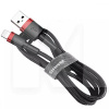 Кабель USB - Lightning 1.5A Cafule 2м черно-красный BASEUS (CALKLF-C19)