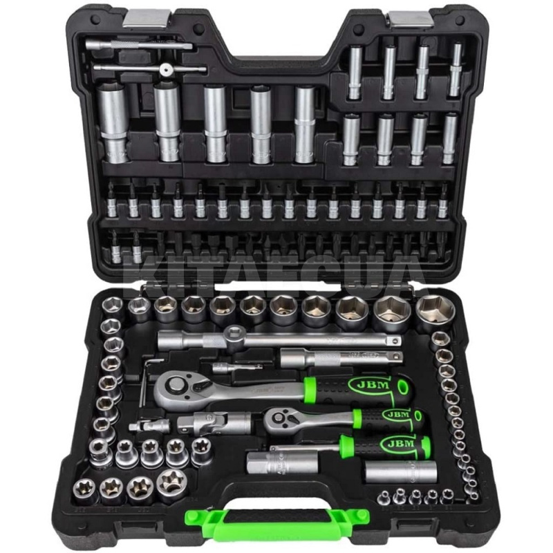 Набор инструментов 1/2" 1/4" 108 предметов JBM (54037)
