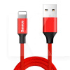 Кабель USB - Lightning 1.8м красный BASEUS (CALYW-A09)