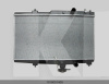 Радіатор охолодження двигуна (1 вентилятор) на GEELY MK (1016001409)